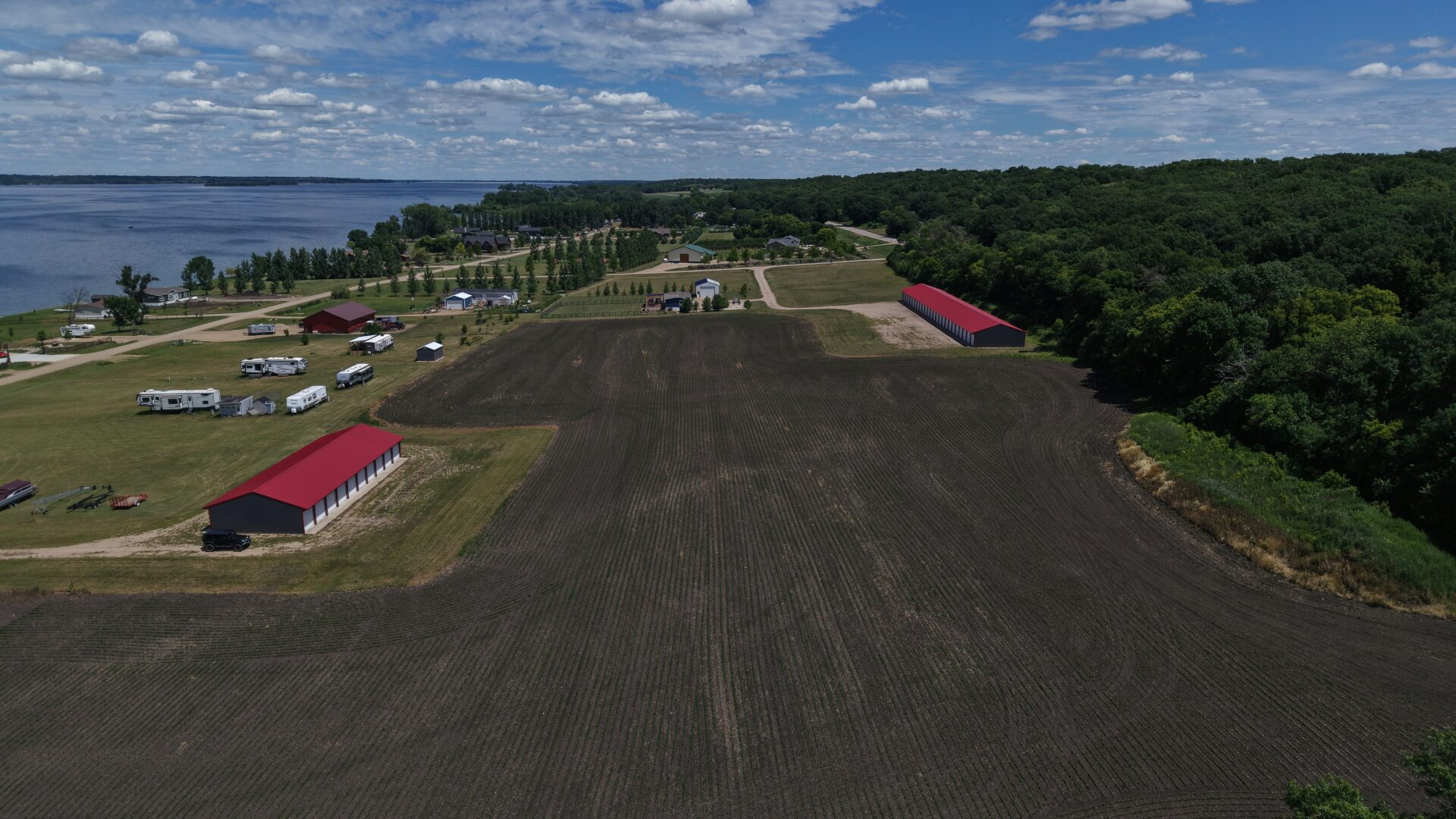 Storage Sheds – Back Lot Lake Traverse – Minnesota