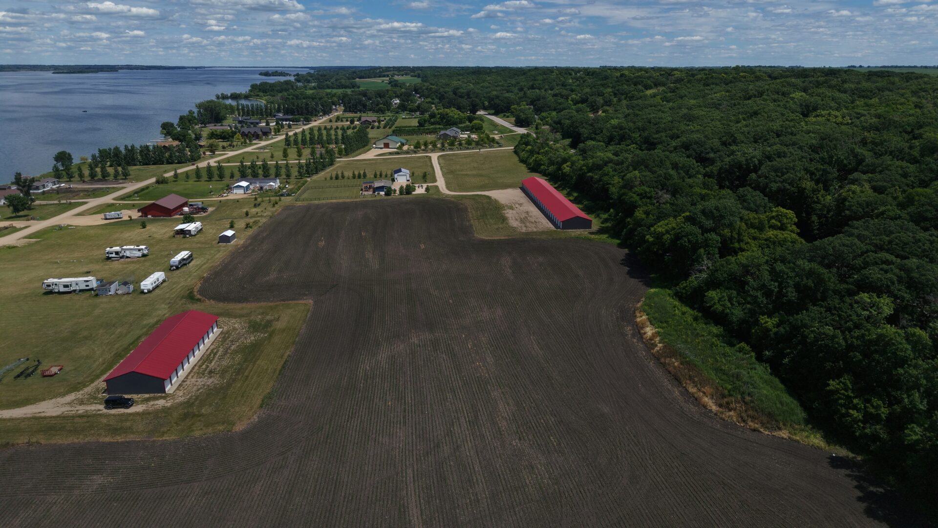 Storage Sheds – Back Lot Lake Traverse – Minnesota