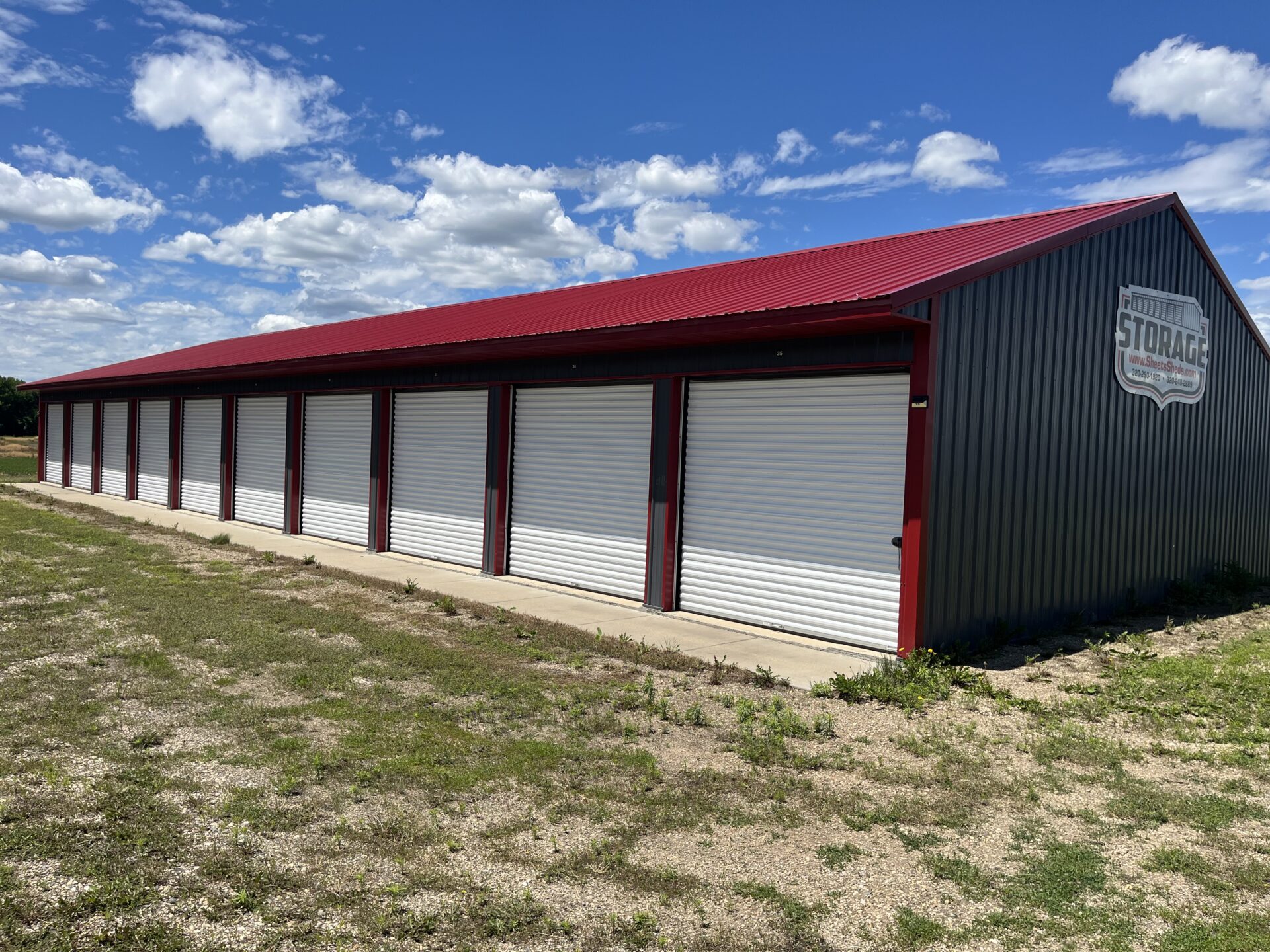 Storage Sheds – Back Lot Lake Traverse – Minnesota